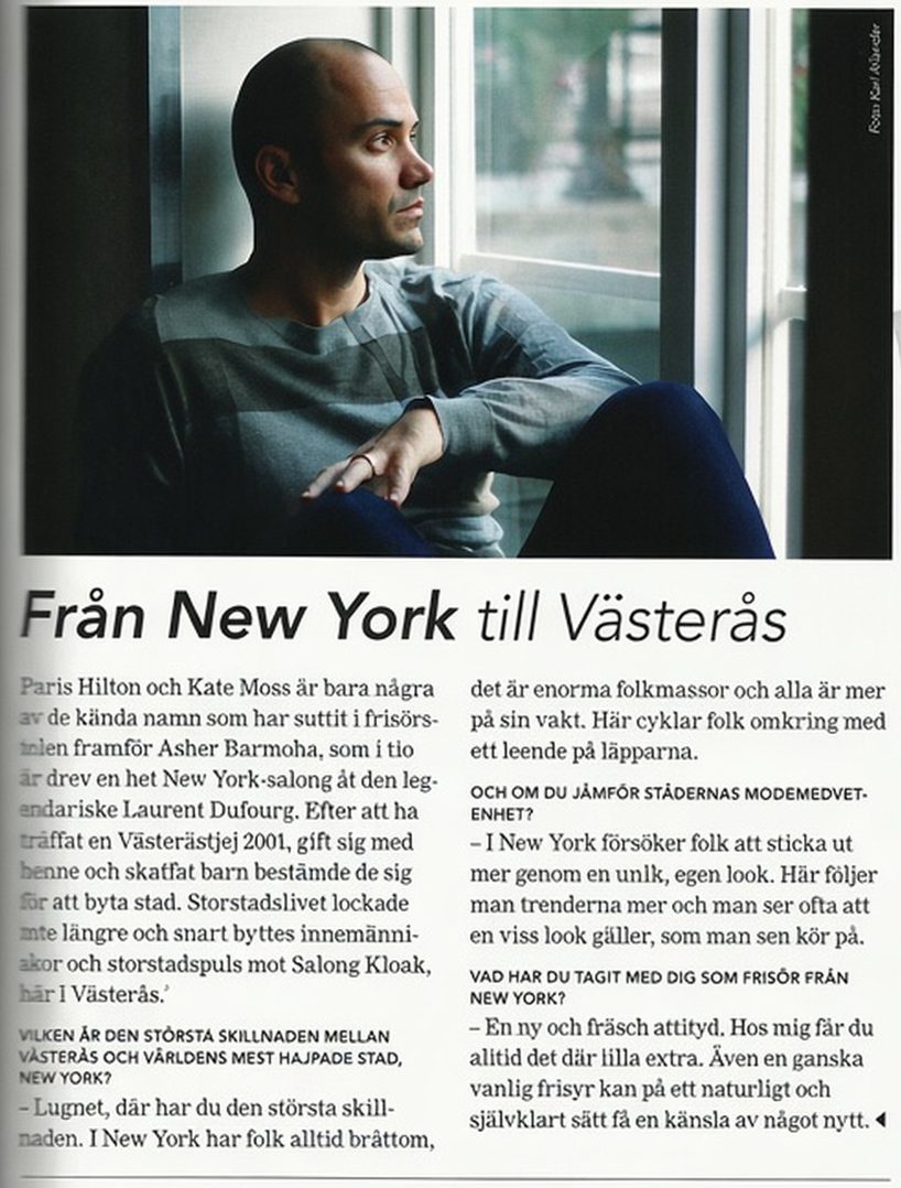 Magazine article Från New York till Västerås